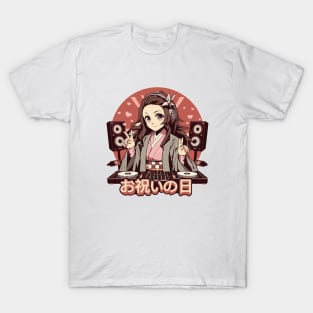 Let’s Party With Nezuko T-Shirt